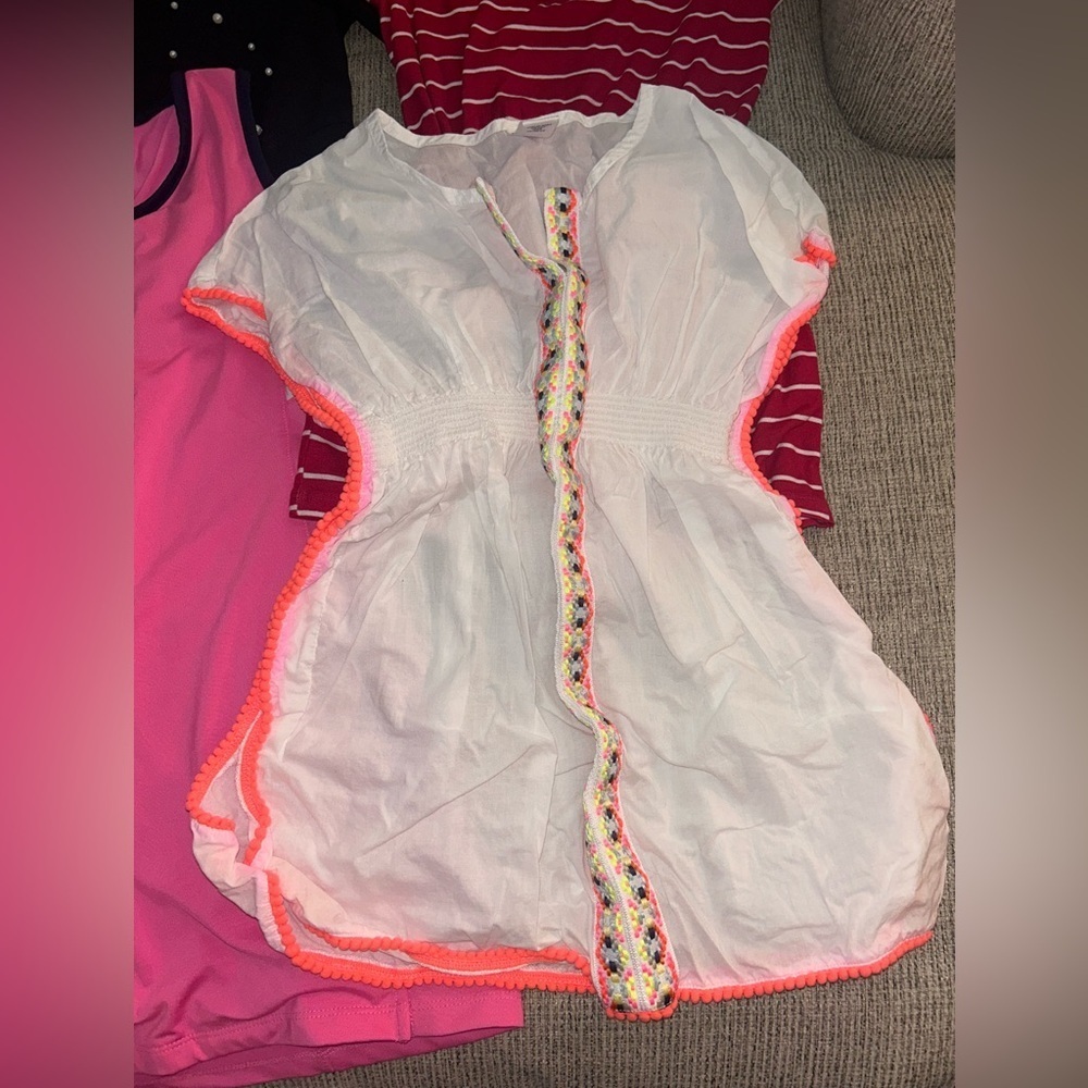 Lot of 6 different dresses and skirts for girls size 8 - Picture 8 of 16